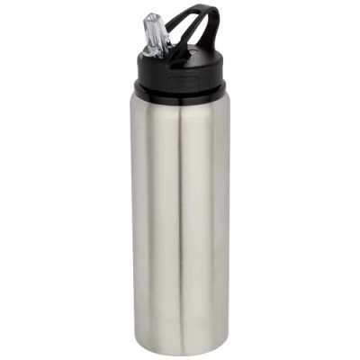 Bouteille d’eau Fitz de 800 ml en acier inoxydable recyclé à simple paroi