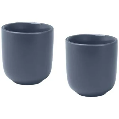 Tasses à expresso Male en céramique de 90 ml - set de 2 en finition mate