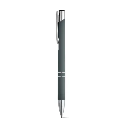 Beta Soft – Stylo en aluminium avec finition en caoutchouc