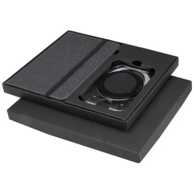 Coffret cadeau Kern avec carnet à couverture rigide A6 et portefeuille MagSafe
