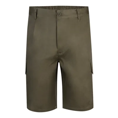VL Chione – Bermuda sergé, multipoches (200g/m²), en coton (35%) et polyester (65%)