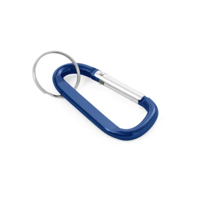 Matthew – Mousqueton en aluminium avec anneau porte-clé