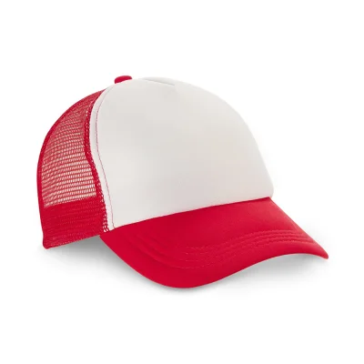 Nicola – Casquette en polyester et filet (150 g/m²)