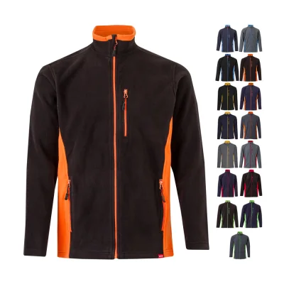 VL Geras – Veste polaire bicolore (220g/m²) en polyester (100%)