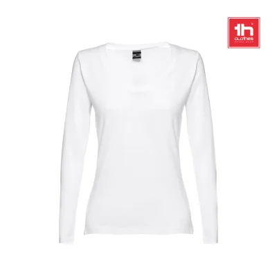 THC Bucharest Women WH – T-shirt à manches longues ceinturé pour femmes