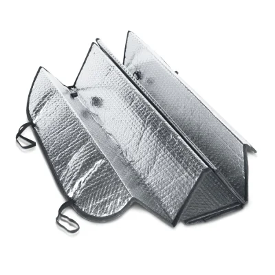 Cradle – Pare-soleil pour pare-brise de voiture avec revêtement en PE et en aluminium
