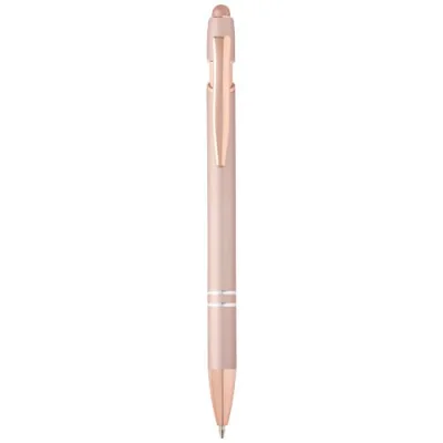 Stylo bille Nanna avec finition or rose (encre bleue)
