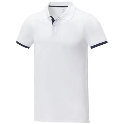 Polo de 200 g/m² Morgan manches courtes deux tons homme