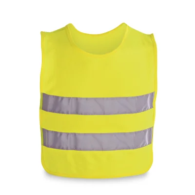 Mike – Gilet réfléchissant pour enfant, 100 % polyester