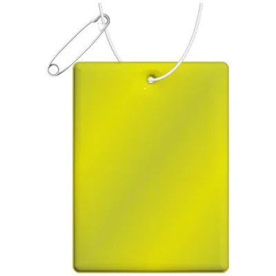 Attache réfléchissante rectangulaire en TPU H-12 RFX™, grand modèle