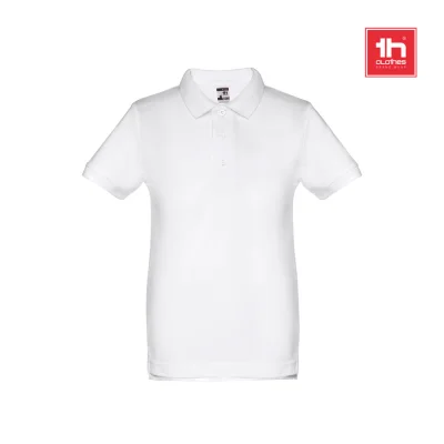 THC Adam Kids WH – Polo à manches courtes pour enfants (unisexe)