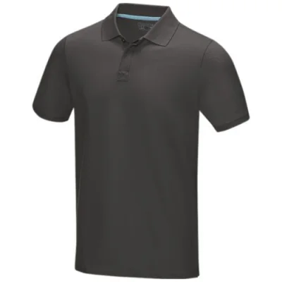 Polo Graphite bio manches courtes homme