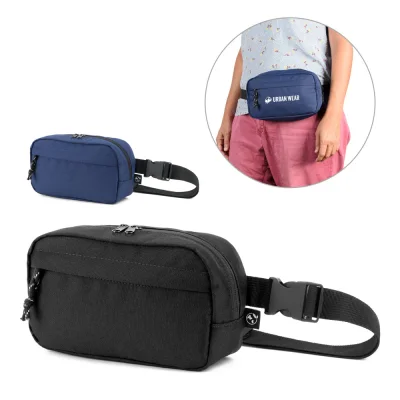 Mykonos – Sac type "banane" en polyester recyclé 600D et doublure en polyester recyclé 210D