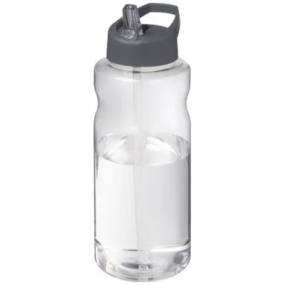 Bouteille de sport H2O Active® Big Base de 1 litre avec couvercle à bec verseur