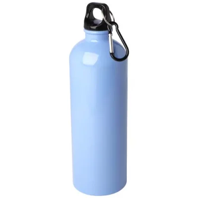 Bouteille d'eau Oregon de 750 ml simple paroi en acier recyclé certifié RCS avec mousqueton