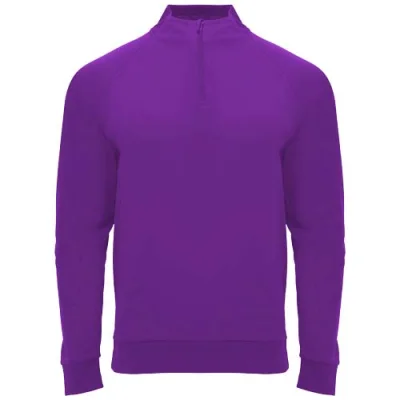 Sweatshirt de 200 g/m² Epiro à manches longues avec fermeture demi- zip pour enfant