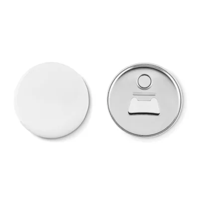 Pin Opener – Magnet en métal et décapsuleur