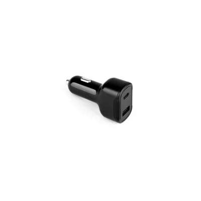Dirac – Adaptateur allume-cigare avec port USB-A 18W et USB-C 20W en ABS recyclé (100 % rABS)