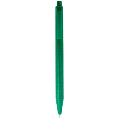 Stylo bille Chartik monochromatique en papier recyclé avec finition mate (encre noire)