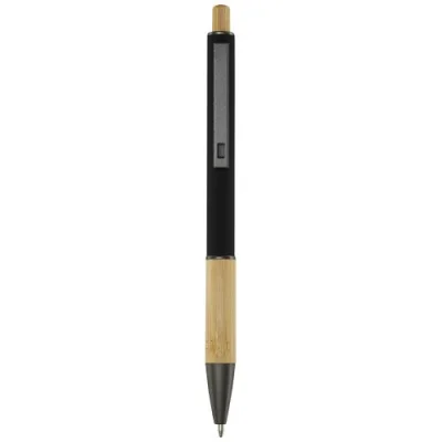Stylo bille en aluminium recyclé Darius (encre noire)