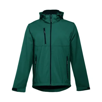 THC Zagreb – Veste softshell pour homme en polyester et élasthanne