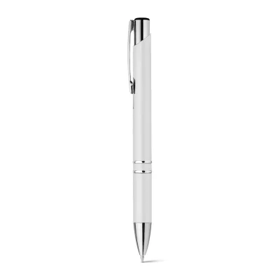 Beta Plastic – Stylo à bille en ABS avec clip en métal