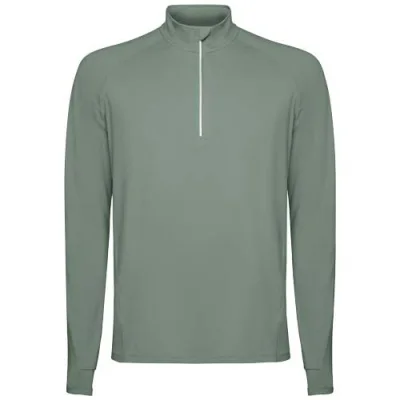 Sweatshirt de 200 g/m² Estambul à manches longues et col demi-zip pour homme