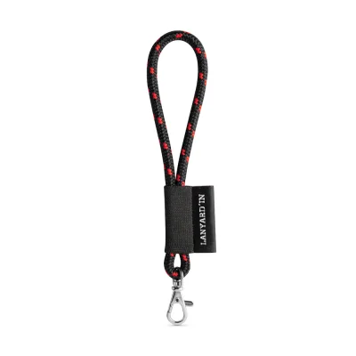 SET Lanyard NAUTIC Short (Ø 5 mm) avec mousqueton à doigt de 9 mm
