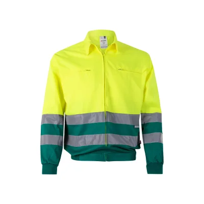 VL Neptune Large – Veste en sergé bicolore (210g/m²) en polyester (80%) et coton (20%)
