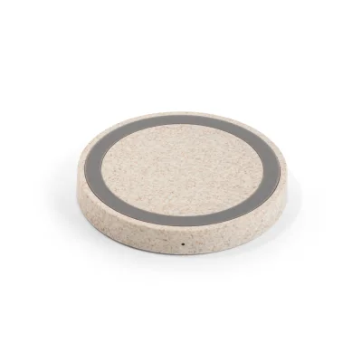 Cuvier – Chargeur sans fil 15W en ABS recyclé (65 % rABS) et fibre de paille de blé (35 %)