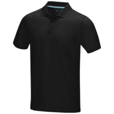 Polo Graphite bio manches courtes homme