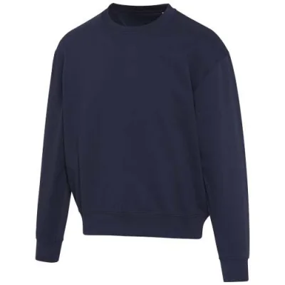 Pull unisexe OCS en coton bio oversize à col rond Boris de 280 g/m2