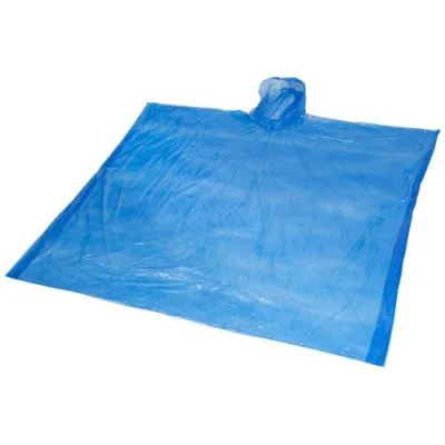 Poncho jetable pour la pluie avec pochette de rangement Ziva
