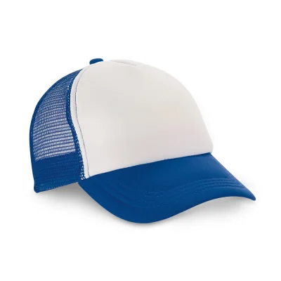 Nicola – Casquette en polyester et filet (150 g/m²)