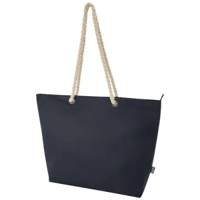Sac shopping Panama recyclé GRS isotherme de plage avec poignées en cordelette 23L