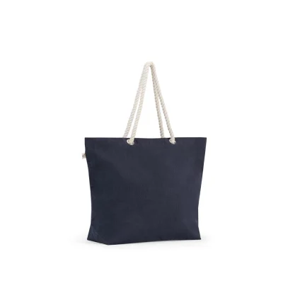 Athens – Sac de plage en coton recyclé (70 %) et polyester recyclé (30 %) (220 g/m²)