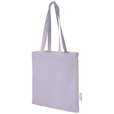 Sac shopping Madras en coton certifié GRS de 140 g/m2 de 7 L