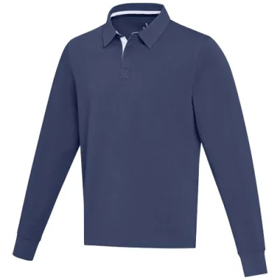 Sweatshirt de rugbyen coton organique Clyde unisexe