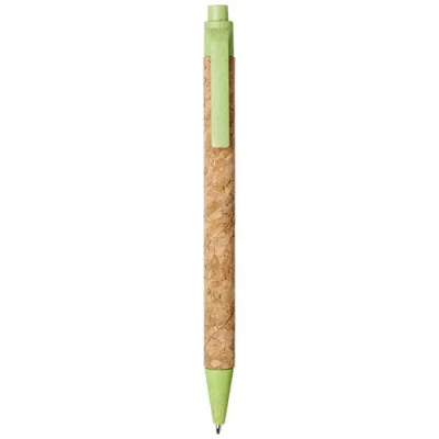 Stylo bille Midar en liège et paille de blé (encre noire)