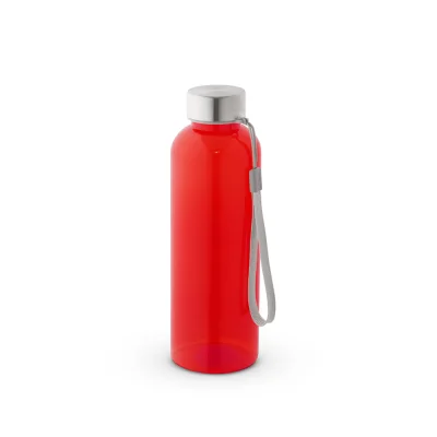 Enders M – Bouteille PET recyclé (100% rPET) translucide, finition brillante 600 mL