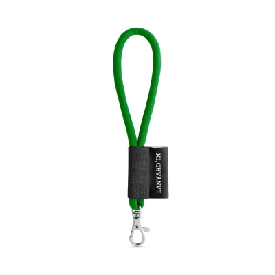 SET Lanyard TUBE Short (Ø 7 mm) avec mousqueton à doigt de 9 mm