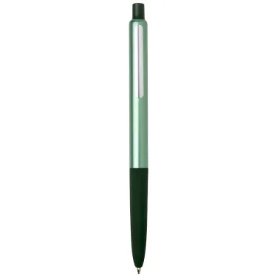 Stylo à bille Soffit en aluminium recyclé, à mécanisme à clic et anodisé (encre bleue)
