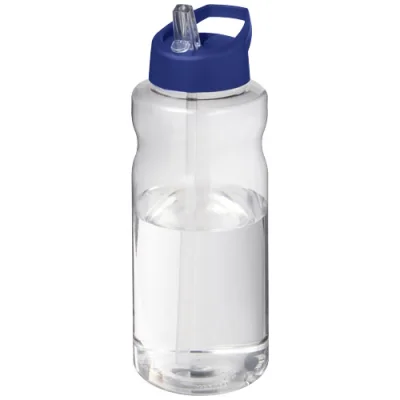 Bouteille de sport H2O Active® Big Base de 1 litre avec couvercle à bec verseur