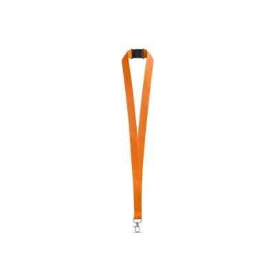 Leeds – Lanyard en polyester avec fermoir de sécurité