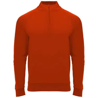 Sweatshirt de 200 g/m² Epiro à manches longues unisexe avec fermeture demi-zip