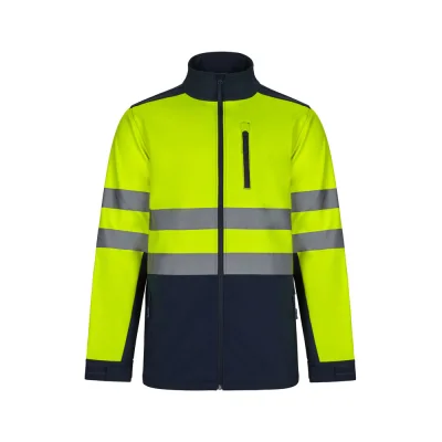 VL Hestia – Veste soft shell bicolore (280g/m²), en polyester (96%) et élasthanne (4%)