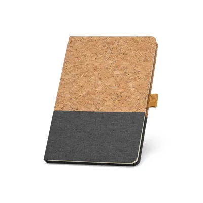 Klee – Bloc-notes A5 en liège et lin avec pages lignées