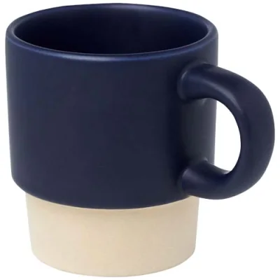Tasse à espresso empilable Olympia de 130 ml avec fond en argile