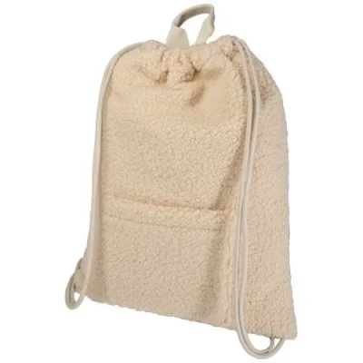 Sac à dos avec cordon sherpa recyclé GRS de 9 L Bear