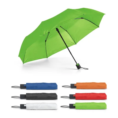 Tomas – Parapluie pliable en polyester 190T avec ouverture automatique